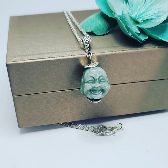 Burma Jade Budda bracelet - Picture 3 of 4